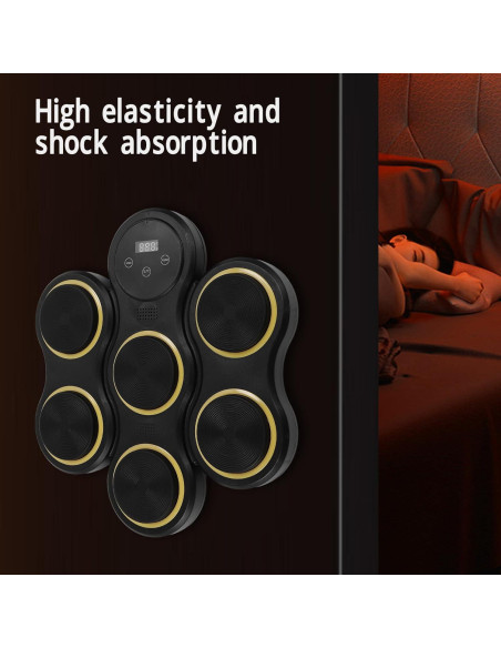 Máquina de Boxeo Musical Ajustable 41x37cm 5sssallefaa