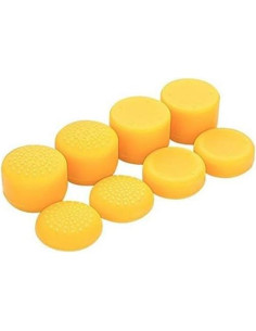 Reemplazo Botones L2 R2 + Tapa Silicona PS4 Amarillo 2