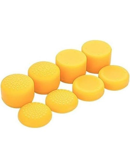 Reemplazo Botones L2 R2 + Tapa Silicona PS4 Amarillo