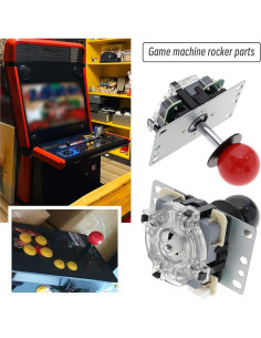 Joystick de Arcade Crear Idea 5 Pin 8 Vías Control Preciso 2