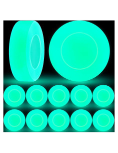 Discos de Hockey sobre Hielo Deekin que Brillan en la Oscuridad - Paquete de 4