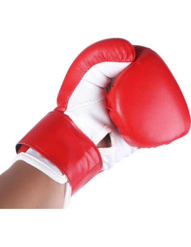 Guantes de Boxeo para Niños Cheerwing 4oz Rojo Entrenamiento