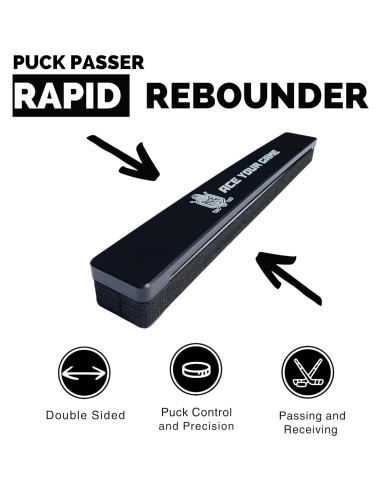 Pad de Tiro 76x152 cm ACE HOCKEY con Rebotador Rápido