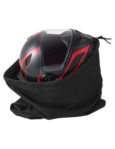 Bolsa para Casco Bremorou Negra 43x45 cm Ligera con Cierre