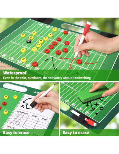 Tablero Magnético R2Depot para Entrenadores - Doble Cara, 41x31cm