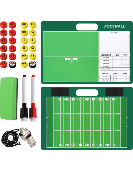 Tablero Magnético R2Depot para Entrenadores - Doble Cara, 41x31cm