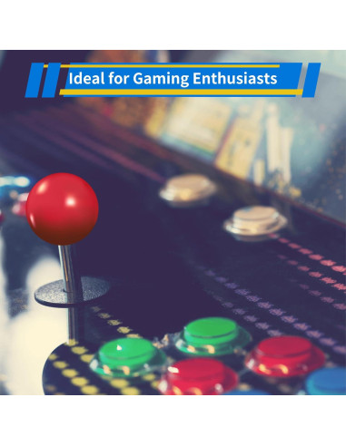 Joystick de Arcade SANWA JLF-TP-8YT Rojo - Alta Precisión