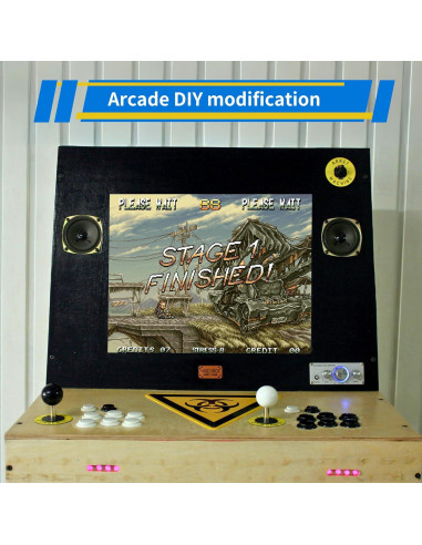 Joystick de Arcade SANWA JLF-TP-8YT Rojo - Alta Precisión