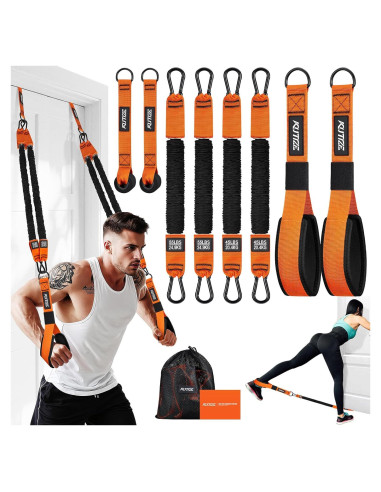 Bandas de Resistencia KUTIZE con Mangos y Ancla de Puerta