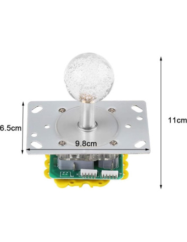 Joystick Arcade LED Tyenaza 4-8 Direcciones Iluminado