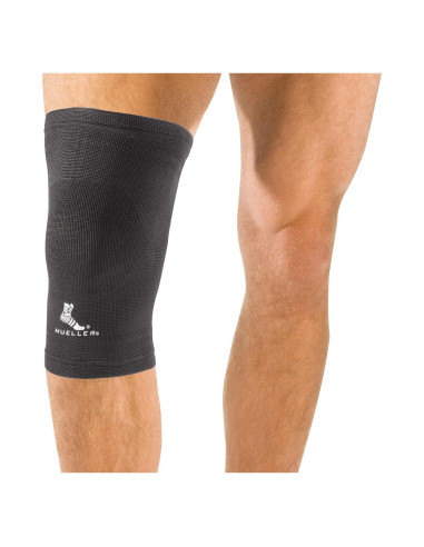 Soporte Elástico para Rodilla Mueller Extra Grande Negro