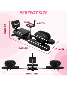 Máquina de Estiramiento de Piernas Genérico 240 para Flexibilidad 2