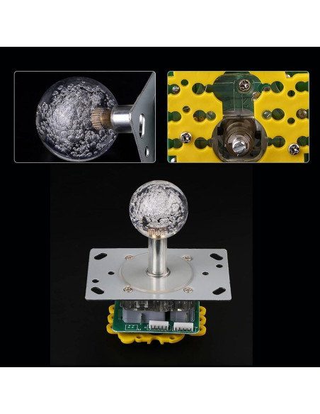 Joystick Arcade LED Tyenaza 4-8 Direcciones Iluminado