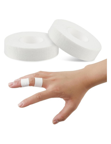 3 Rollos de Cinta Atlética WLLHYF Adhesivo Fuerte 1.5cm