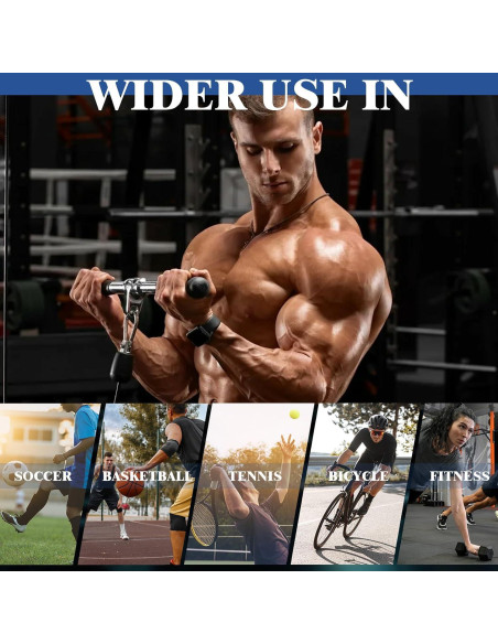 3 Rollos de Cinta Atlética WLLHYF Adhesivo Fuerte 1.5cm