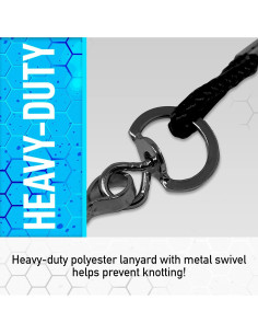 Silbato de Plástico Franklin Sports con Cordón Giratorio 2