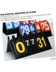 Marcador Portátil HANABASS PVC 38x22cm para Deportes 2