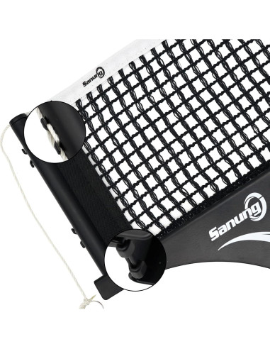 Conjunto de Red y Poste de Tenis de Mesa Sanung S405 Profesional