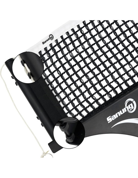 Conjunto de Red y Poste de Tenis de Mesa Sanung S405 Profesional