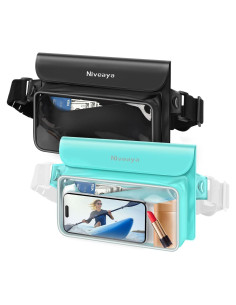 Fanny Pack Impermeable Niveaya IP68 - 2 Paquete, Bolsa Flotante