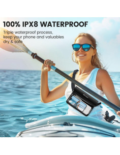 Fanny Pack Impermeable Niveaya IP68 - 2 Paquete, Bolsa Flotante 2