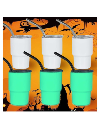 Vasos Mini de Shot AGH 3oz Acero Inoxidable 6 Piezas Halloween