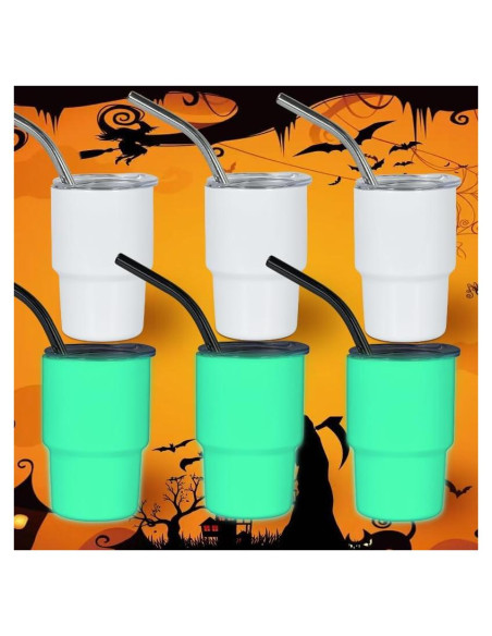 Vasos Mini de Shot AGH 3oz Acero Inoxidable 6 Piezas Halloween
