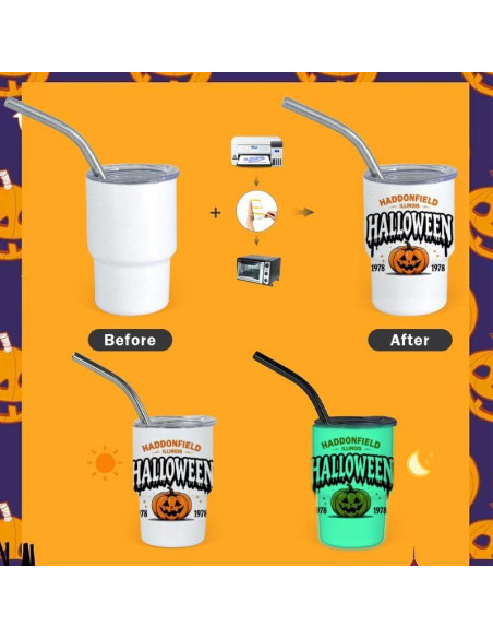 Vasos Mini de Shot AGH 3oz Acero Inoxidable 6 Piezas Halloween