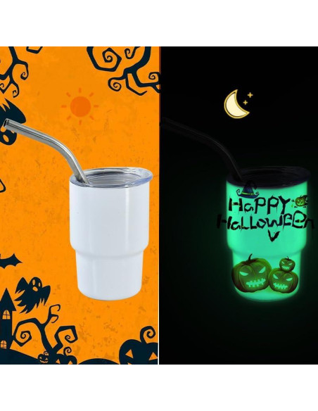 Vasos Mini de Shot AGH 3oz Acero Inoxidable 6 Piezas Halloween