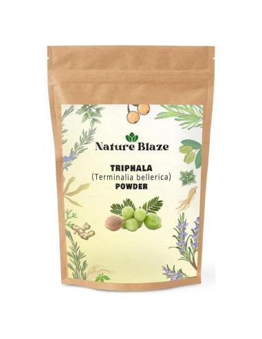 Polvo de Triphala Natural Nature Blaze 113.4 g Sin Aditivos