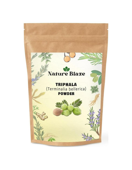 Polvo de Triphala Natural Nature Blaze 113.4 g Sin Aditivos