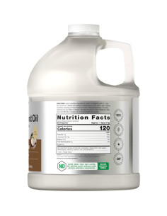 Aceite de Coco Fraccionado Horbaach 1.89 L Sin Sabor Keto 2