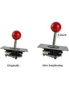 Extensor Joystick Arcade BCQLI 1.5 cm 4 Piezas 2