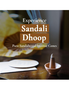 Conos de Incienso Natural Boond Sandali - 25 Unidades 2