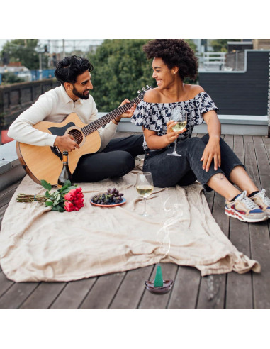 50 Conos de Incienso Natural Citronela Elmeplh - Aroma Ligero