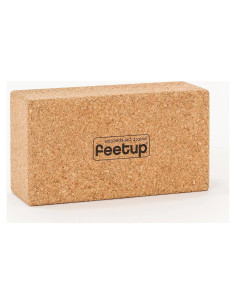 Bloque de Yoga de Corcho FeetUp 22.7x12x7.5 cm Resistente