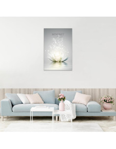 Arte de Pared Loto Zen YIOZHAOFH 40x60cm Impermeable 2