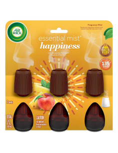 Recarga Air Wick Essential Mist 3ct Felicidad Ambientador