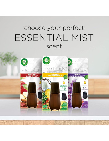 Recarga Air Wick Essential Mist 3ct Felicidad Ambientador