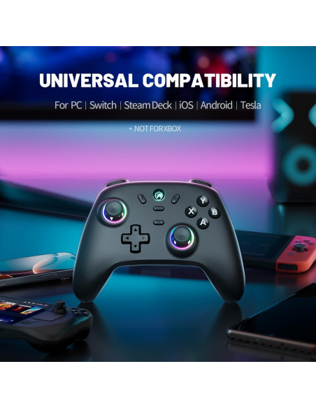 Controlador Inalámbrico ECHTPower para PC - Joystick 800mAh