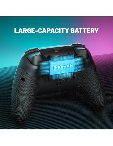 Controlador Inalámbrico ECHTPower para PC - Joystick 800mAh