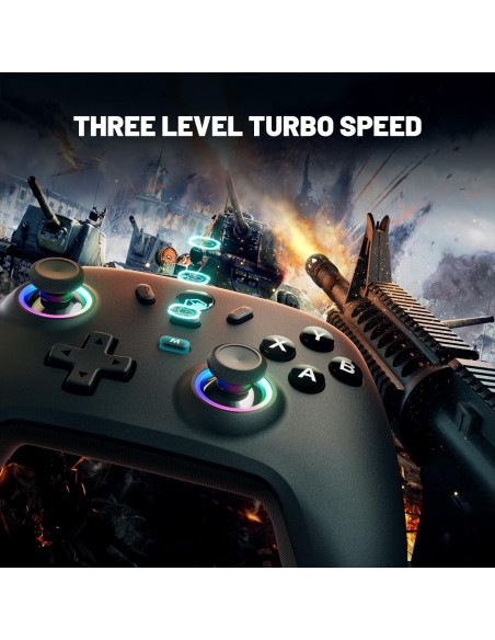 Controlador Inalámbrico ECHTPower para PC - Joystick 800mAh