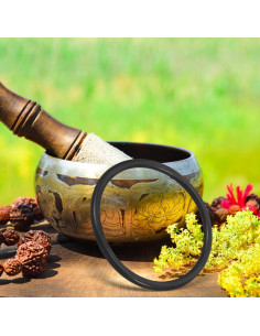 Cojín de Sonido de Goma Milisten para Cuencos de Cristal 2