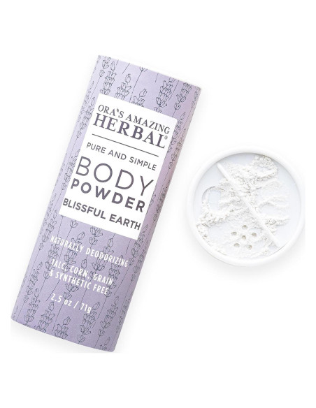 Polvo Corporal Libre de Talco Ora's Amazing Herbal 70.9 g