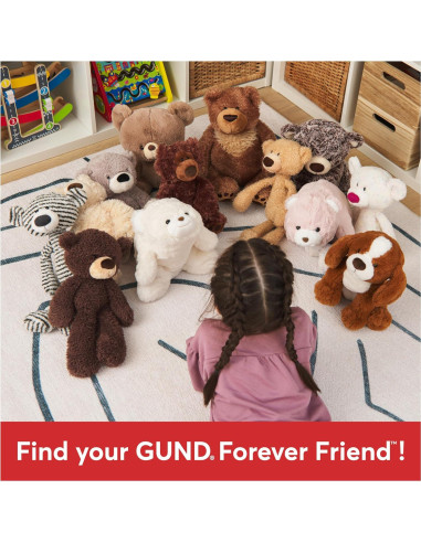 Oso de Peluche GUND Snuffles Lavanda 25.4 cm para 1 Año+