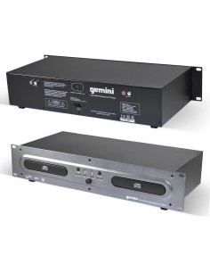 Reproductor de Medios DJ Gemini CDX-2250i Dual CD/USB 4.58kg 2