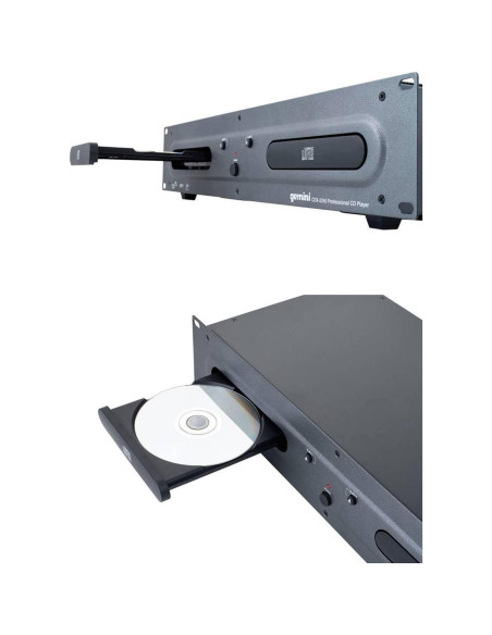 Reproductor de Medios DJ Gemini CDX-2250i Dual CD/USB 4.58kg