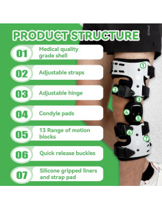 Ortesis de Rodilla Orthomen OA Unloader para Osteoartritis 2