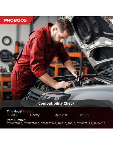 Bomba de dirección asistida PHOBOOS para Jeep Liberty 2002-2006