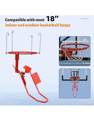 Accesorio Devolución Baloncesto ProSlam 180 Aro 45.72 cm